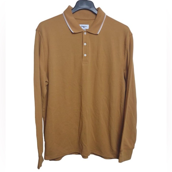 goodfellow long sleeve polo